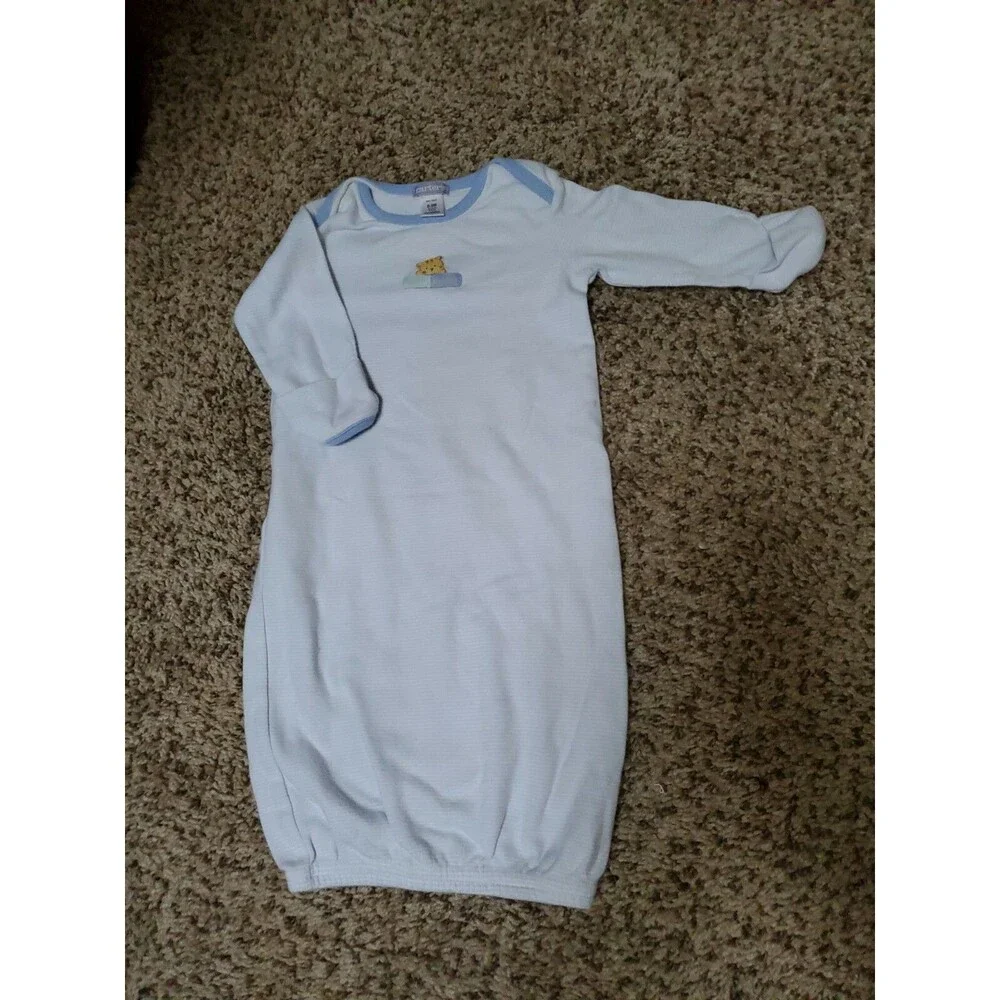 Boy's Carter's 0-3 month long sleeve layette stripes
